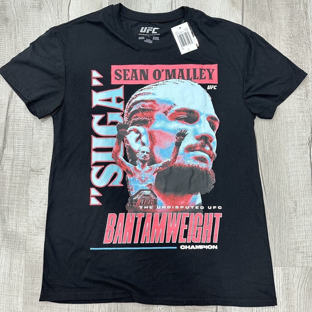 UFC 2024 Sean “Suga” O’Malley Undisputed Bantamweight Champion T-Shirt Large